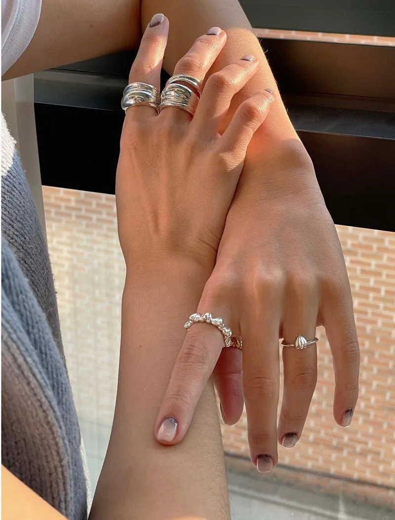 Multi Heart Stacking Ring