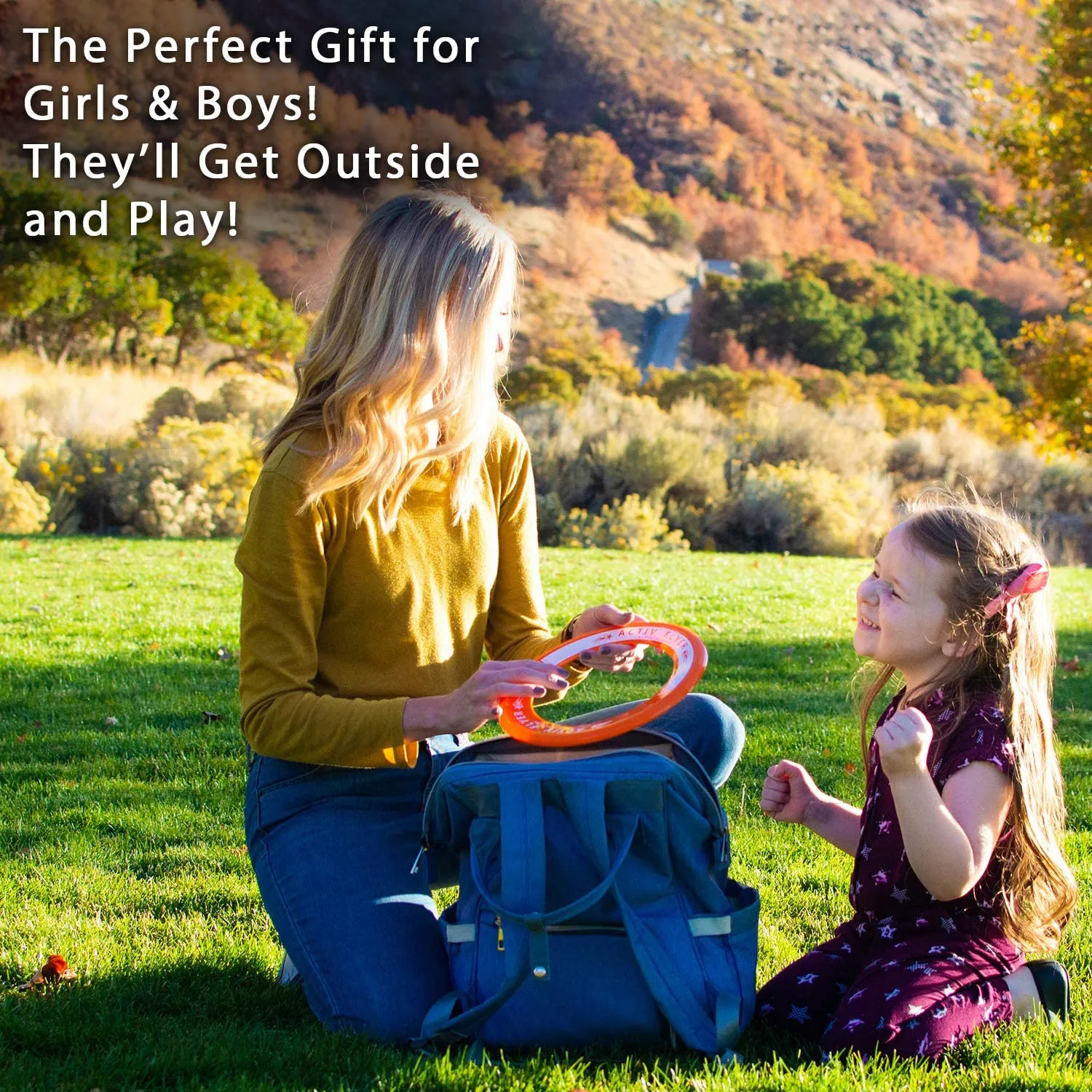 New Best Selling Activ Life Kid's Flying Rings [2 Pack] Fly Straight & Don’t Hurt - 80% Lighter Than Standard Flying Discs - Replace Screen Time with Healthy Family Fun - Get Outside & Play!