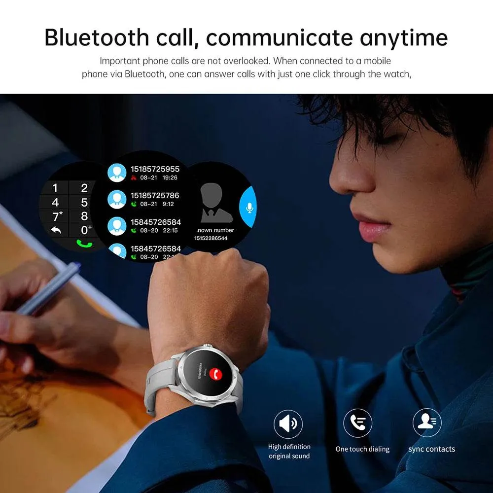 NEW Xiaomi Watch S4 Sport Version Blood Oxygen NFC Heart rate Compass Waterproof Smart Watch GPS Tracking Smartwatch Men Women