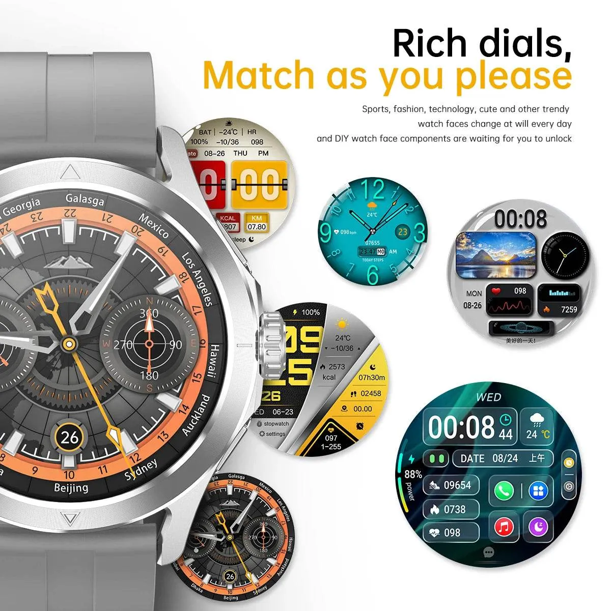 NEW Xiaomi Watch S4 Sport Version Blood Oxygen NFC Heart rate Compass Waterproof Smart Watch GPS Tracking Smartwatch Men Women