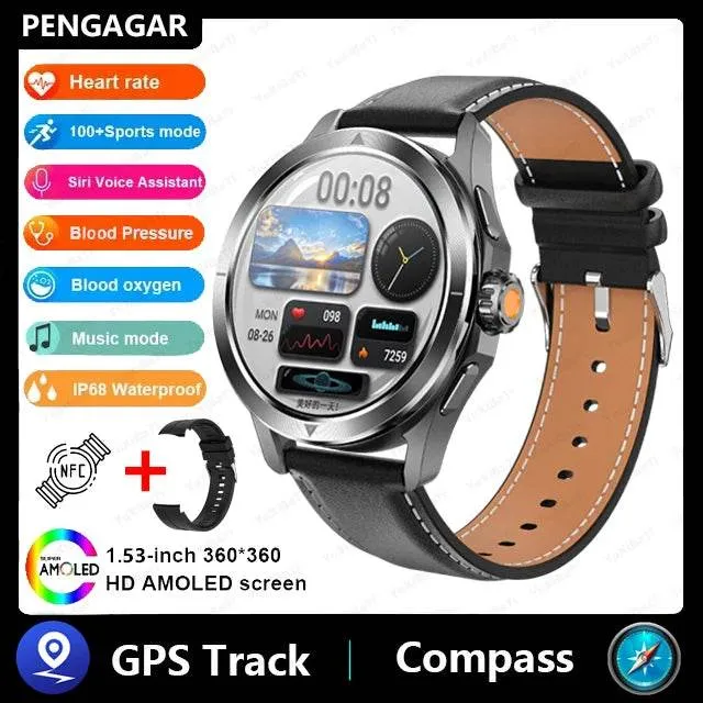 NEW Xiaomi Watch S4 Sport Version Blood Oxygen NFC Heart rate Compass Waterproof Smart Watch GPS Tracking Smartwatch Men Women