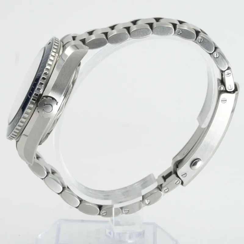 Omega Seamaster Planet Ocean 215.30.44.21.03.001 Blue Dial 43.5mm B&P 24 600m