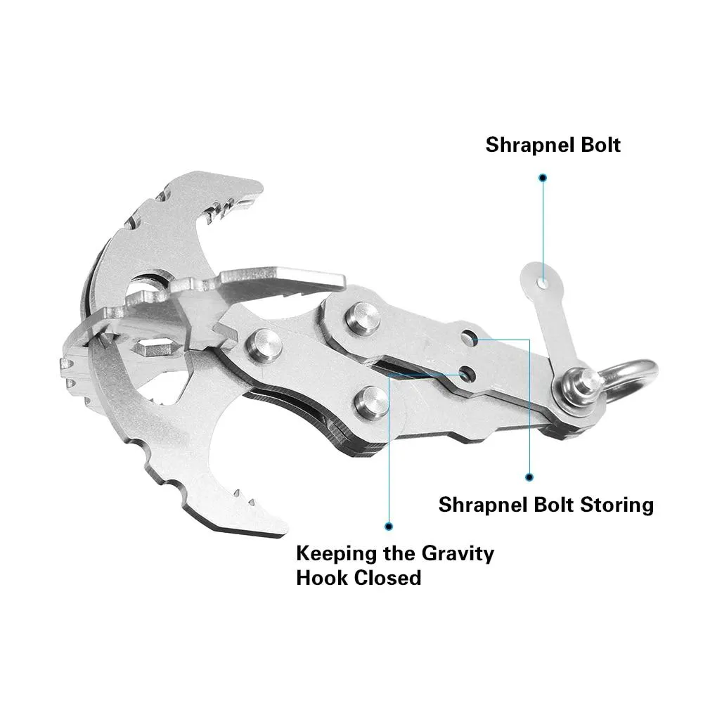 Outdoor Survival Grappling Gravity Claw