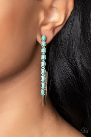 Paparazzi Artisan Soul - Brass Hoop Earrings