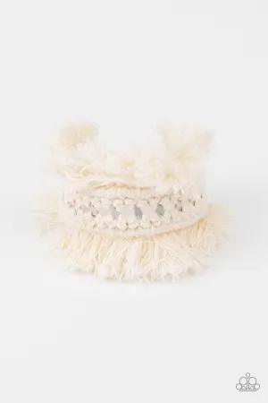 PAPARAZZI Homespun Hardware - White