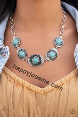 Paparazzi Homestead Harmony Blue Necklace