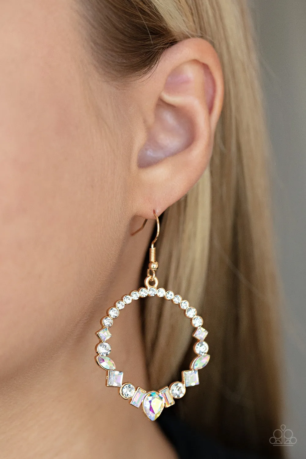 Paparazzi Revolutionary Refinement - Gold Earrings