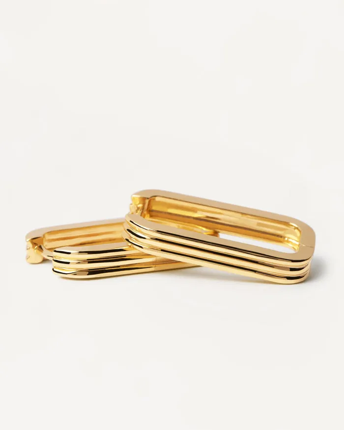 PDPaola Super Nova Gold Earrings
