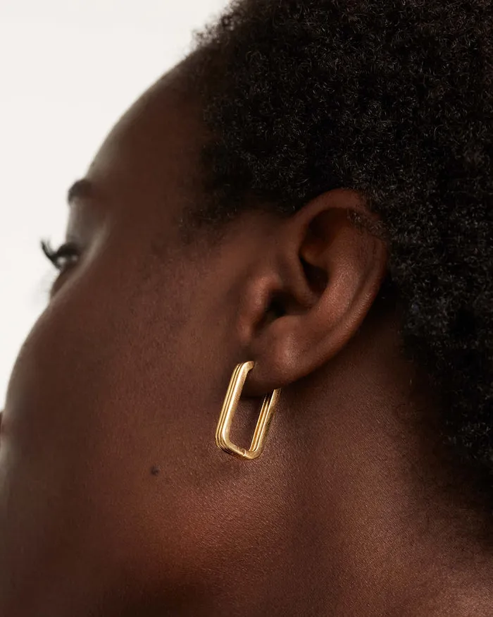 PDPaola Super Nova Gold Earrings