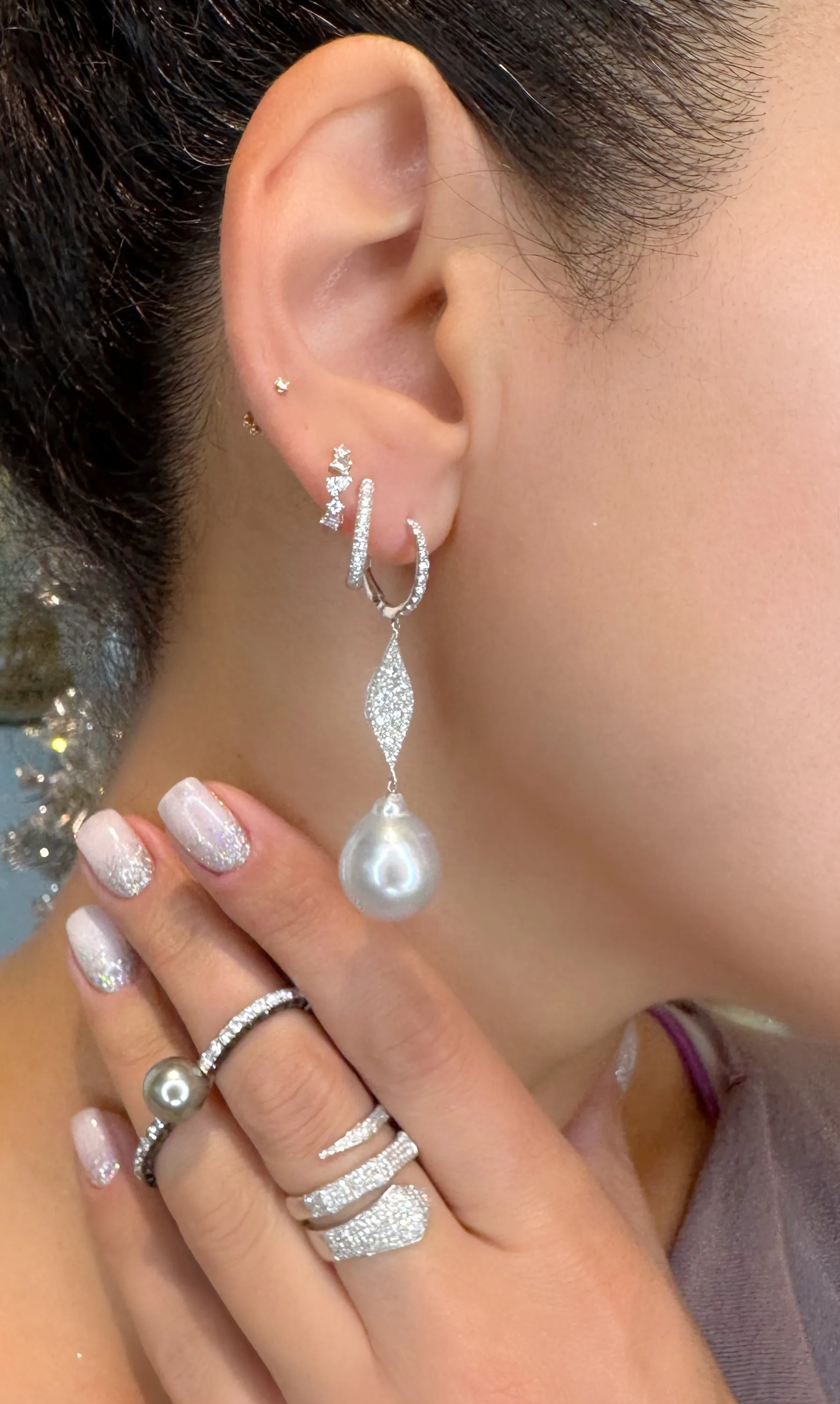 Pearl Drop Earrings