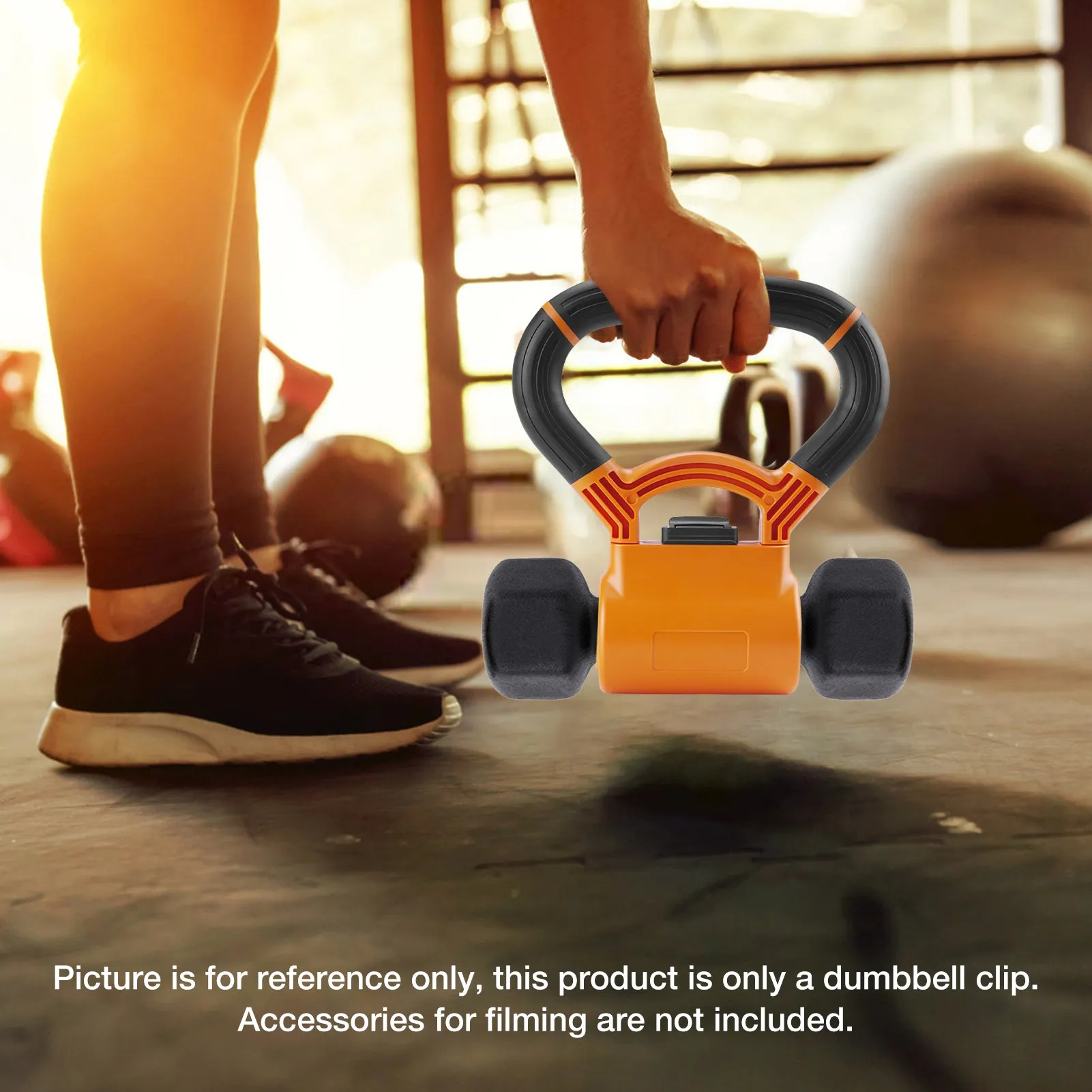 Premium Adjustable Dumbbell Grip – Portable Weightlifting Handle for Fitness, Comfortable Kettlebell Grip for Exercise, Adjustable and Easy-to-Use Weight Handle for Effective Workouts