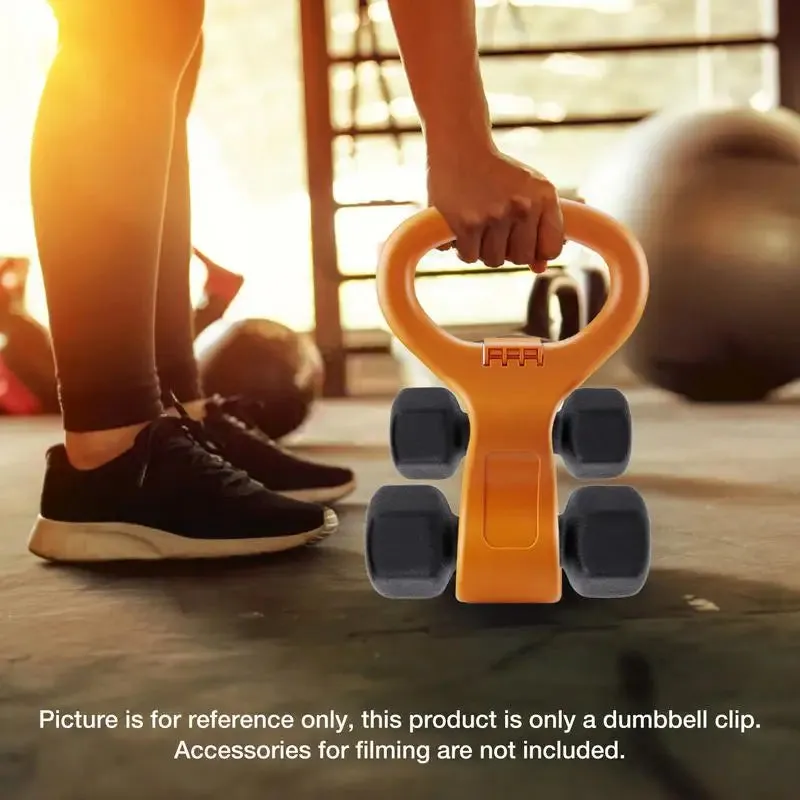 Premium Adjustable Dumbbell Grip – Portable Weightlifting Handle for Fitness, Comfortable Kettlebell Grip for Exercise, Adjustable and Easy-to-Use Weight Handle for Effective Workouts