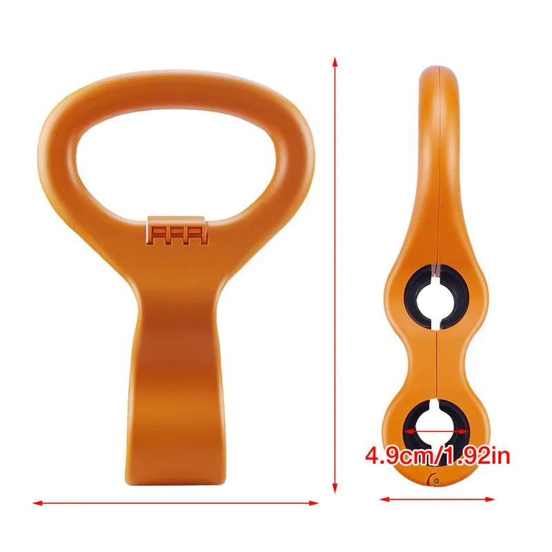 Premium Adjustable Dumbbell Grip – Portable Weightlifting Handle for Fitness, Comfortable Kettlebell Grip for Exercise, Adjustable and Easy-to-Use Weight Handle for Effective Workouts