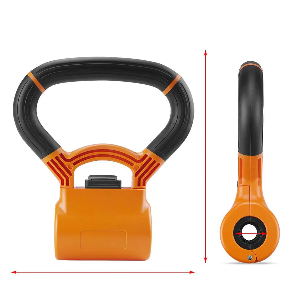 Premium Adjustable Dumbbell Grip – Portable Weightlifting Handle for Fitness, Comfortable Kettlebell Grip for Exercise, Adjustable and Easy-to-Use Weight Handle for Effective Workouts