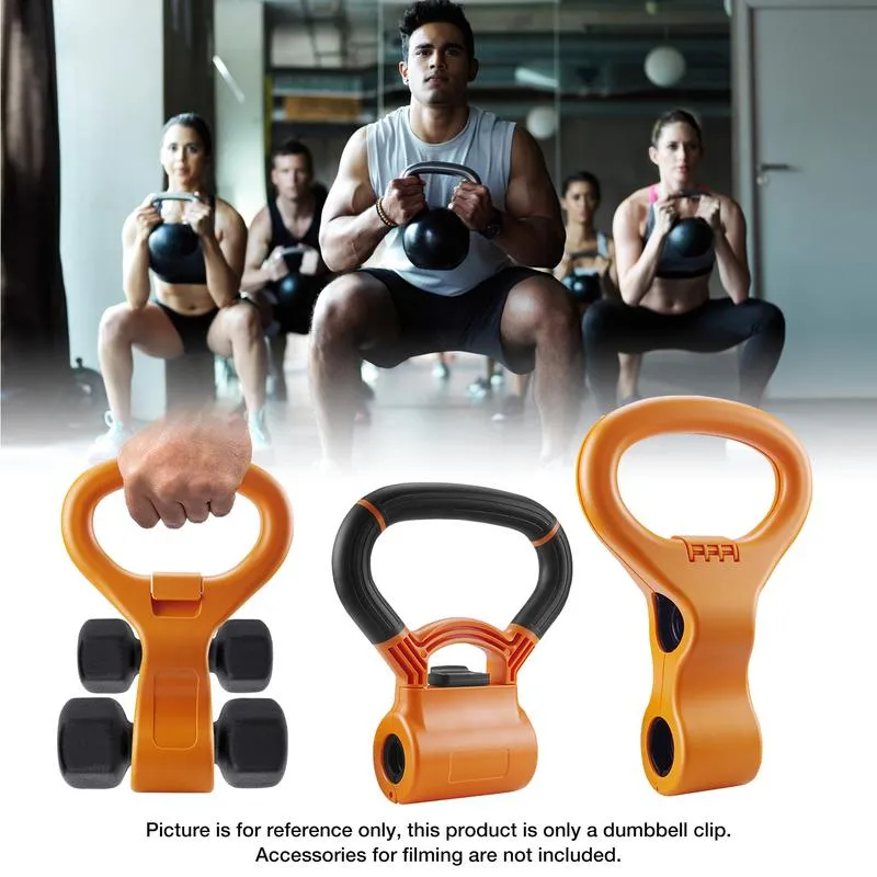 Premium Adjustable Dumbbell Grip – Portable Weightlifting Handle for Fitness, Comfortable Kettlebell Grip for Exercise, Adjustable and Easy-to-Use Weight Handle for Effective Workouts