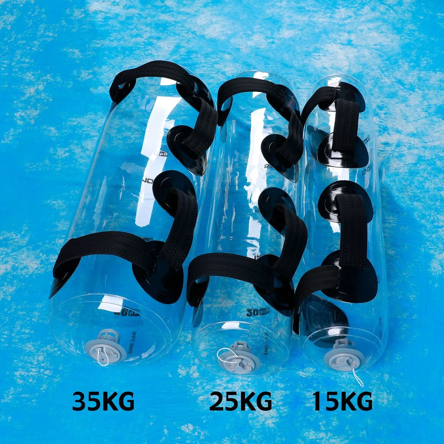 Premium Fitness Aqua Bag – Adjustable Water Weightlifting Sandbag for Core Training & Full Body Workout – Durable PVC, Home Gym Exercise Tool for CrossFit & Bodybuilding – 20KG/35KG Capacity, Includes Pump