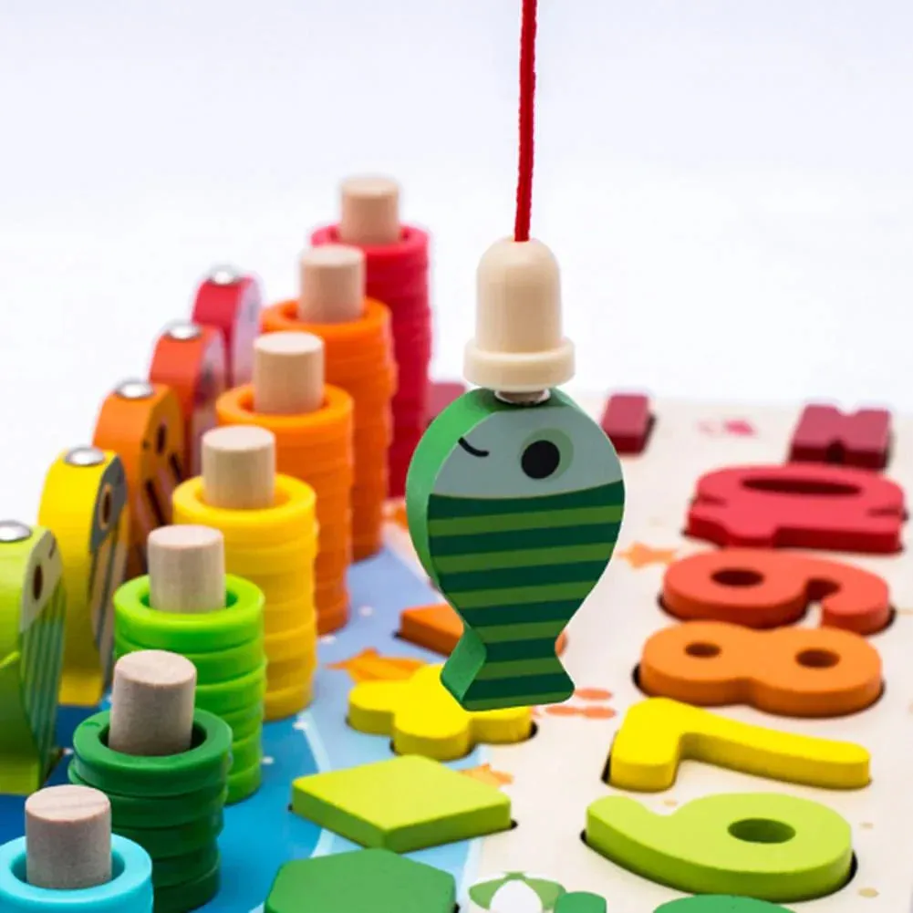Promoting Skills - Montessori Wooden Play Board