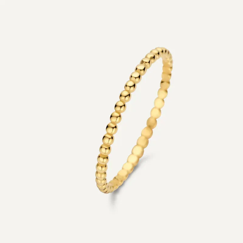 Prong Beaded Zirconia Rings Set