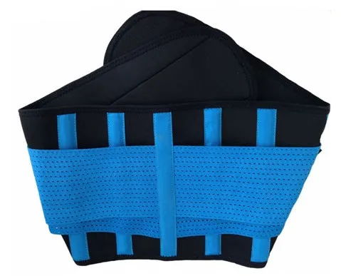 "Waist Trimmer Belt Body Shaper Abdominal Trainer Weight Loss Fat Burning Straps"