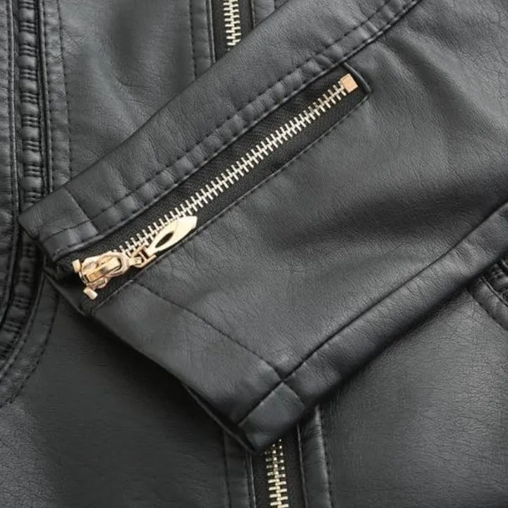 Raven's Edge Leather Jacket