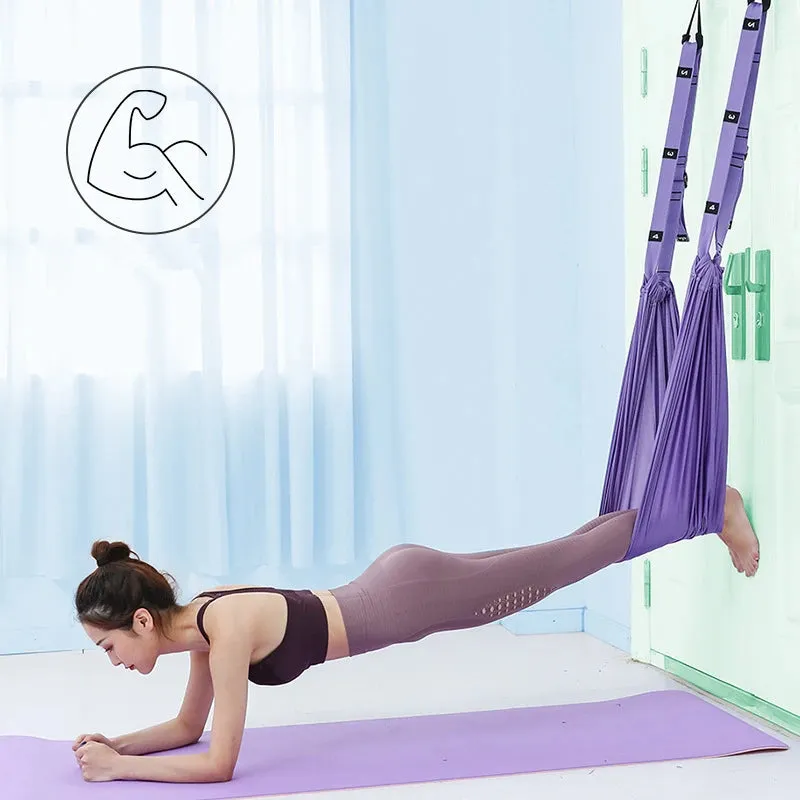 Reach New Heights in Fitness with Our Adjustable Aerial Yoga Hammock!