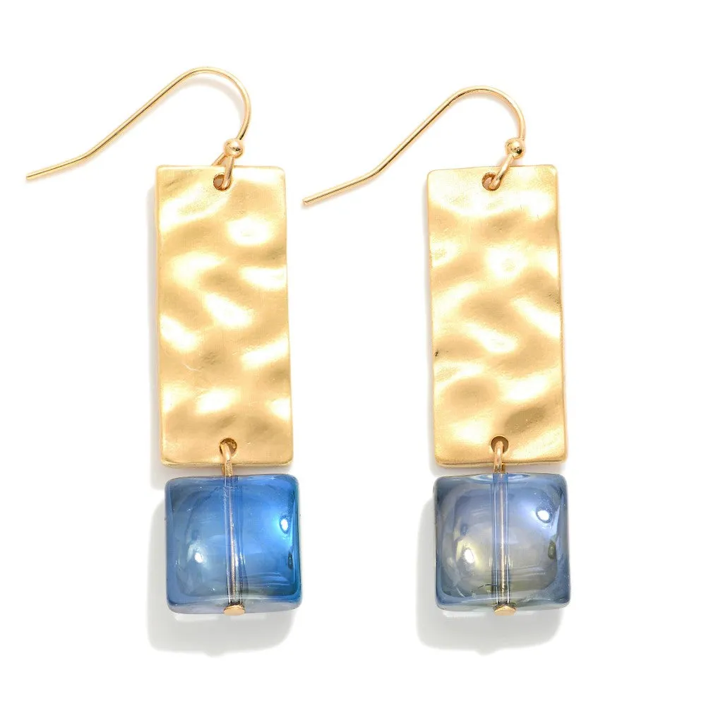 Rectangle Drop Earring