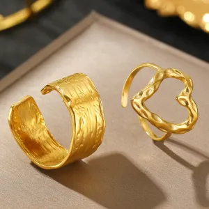 ring wrinkle fashion jewelry hand ring JLTR0513