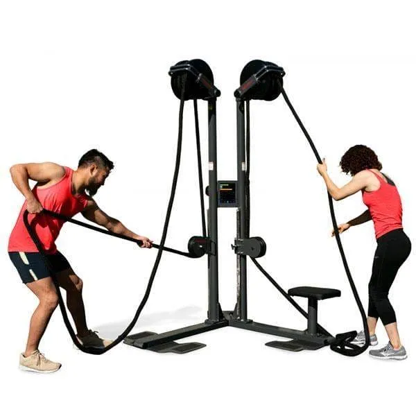 Ropeflex RX2500 Oryx Dual Station Rope Pulling Machine CrossFit Trainer Machine