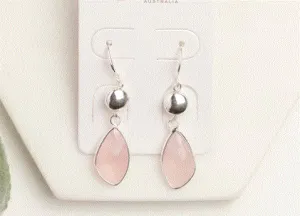Rose Quartz Earring