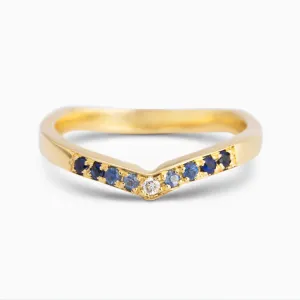 Sapphire Gradient Nico Stacker