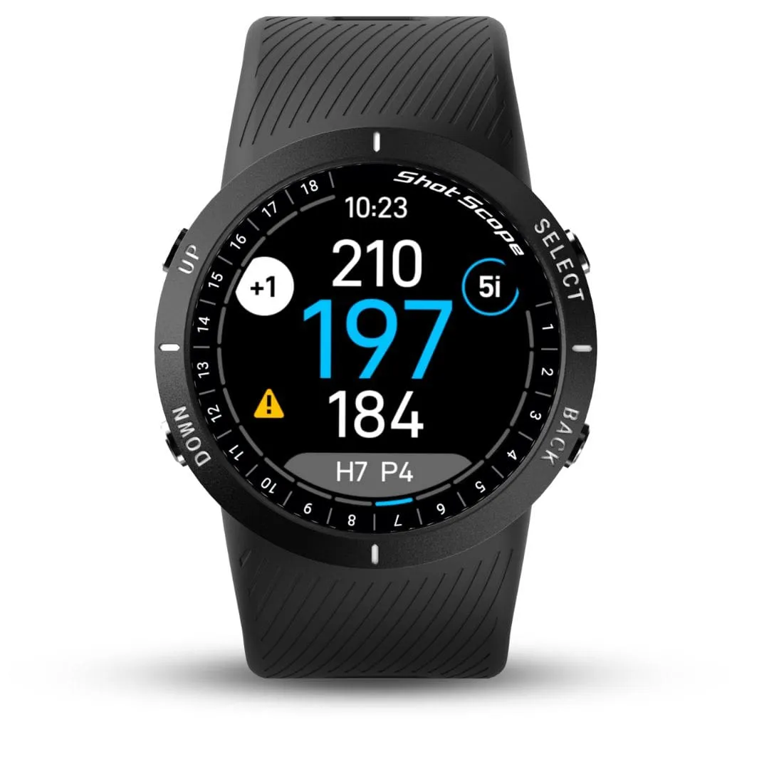 Shot Scope V5 GPS Golf Watch (Black)