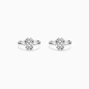 Silver Pema Toe Rings