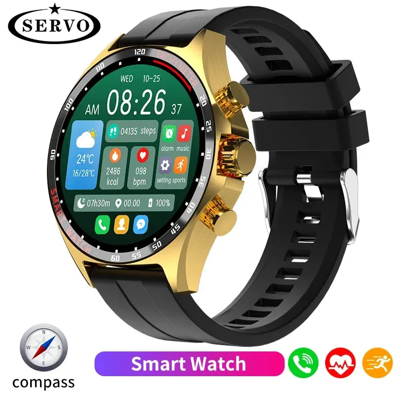 SK27 Original Smart Watch for Man Woman Bluetooth Call Heart Rate ECG Monitoring NFC Compass IP68 Waterproof Sport Watch Music