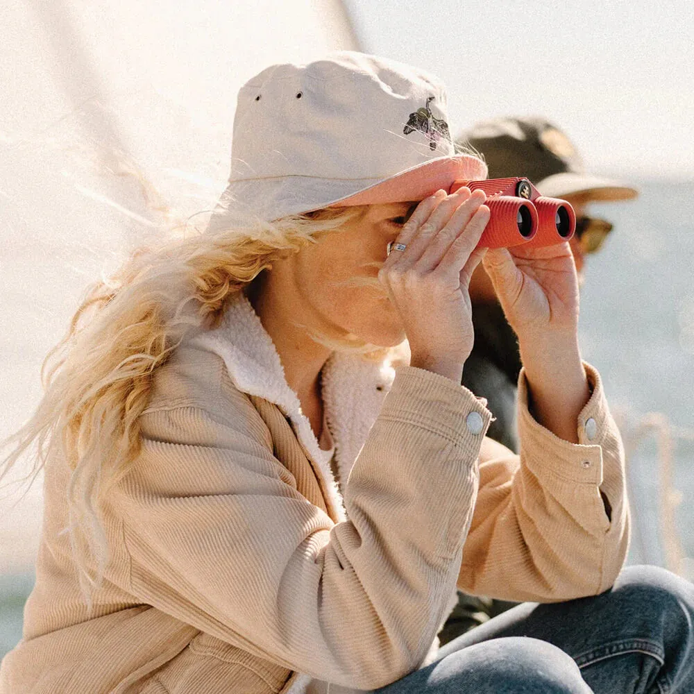 Standard Issue 10x25 Waterproof Binoculars - Manzanita Red