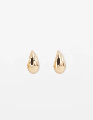 Stella   Gemma Tear Drop Earrings - Gold