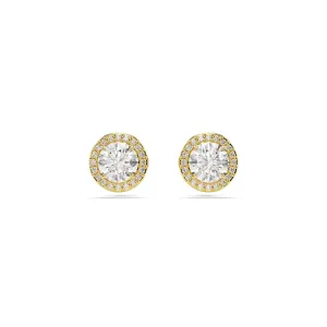 Swarovski Gold Tone Una Earrings