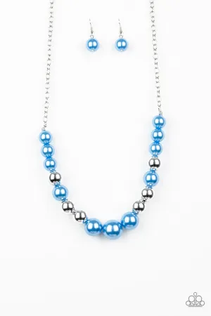 Take Note Blue Paparazzi Necklace