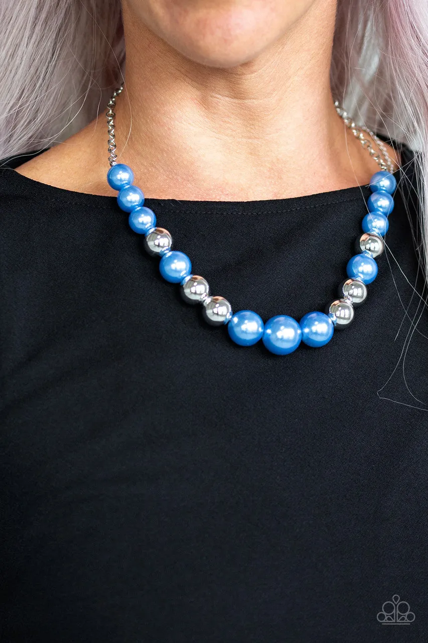 Take Note Blue Paparazzi Necklace