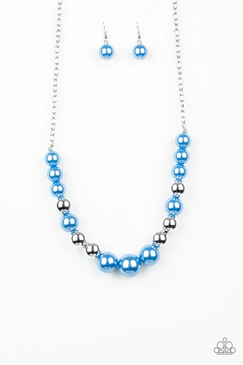 Take Note Blue Paparazzi Necklace