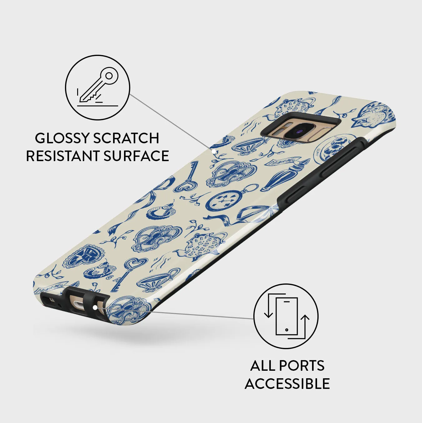 Tea Party - Samsung Galaxy S8 Case