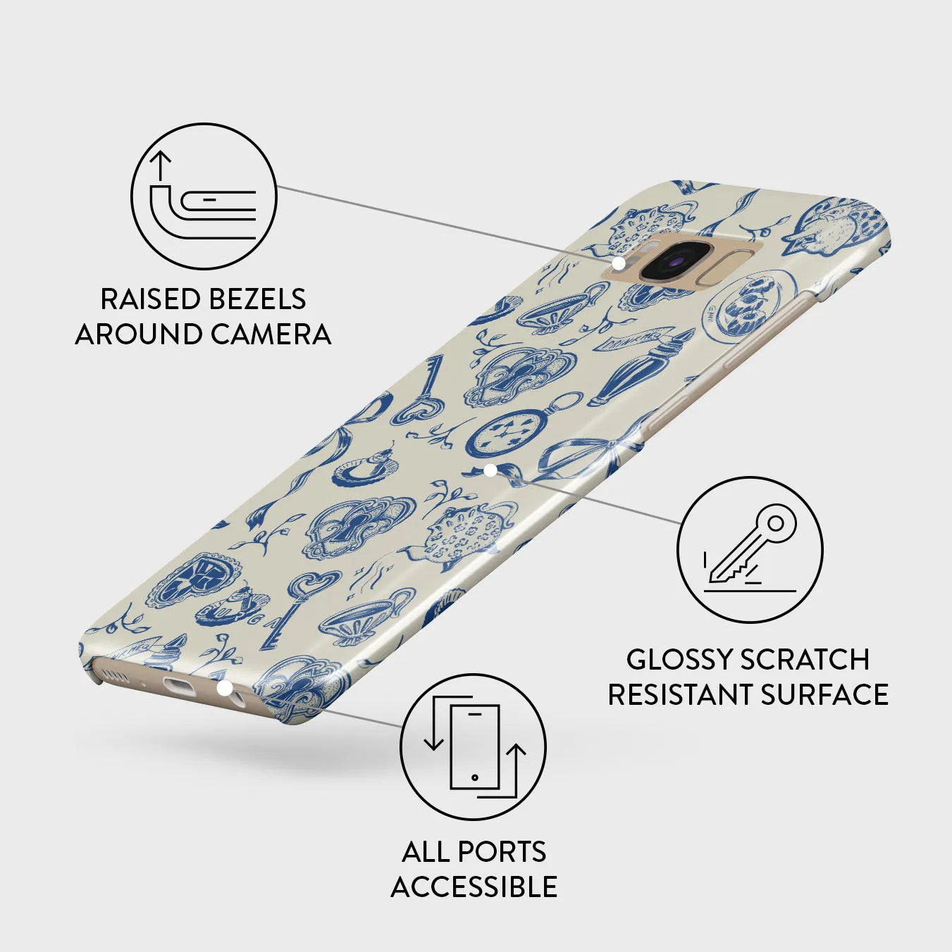 Tea Party - Samsung Galaxy S8 Case