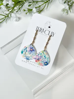 The Floral Drop Dangles