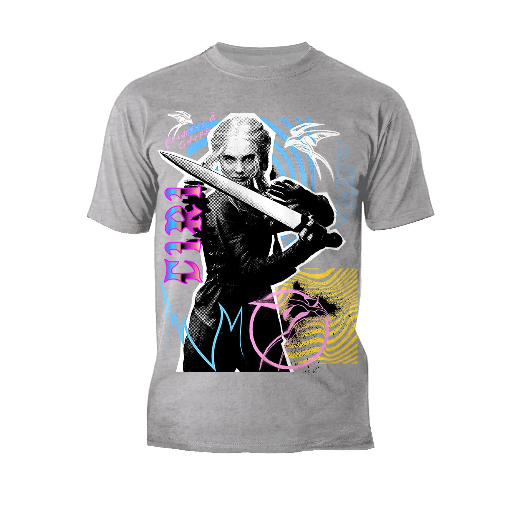 The Witcher Ciri Princess Cintra Official Men's T-Shirt