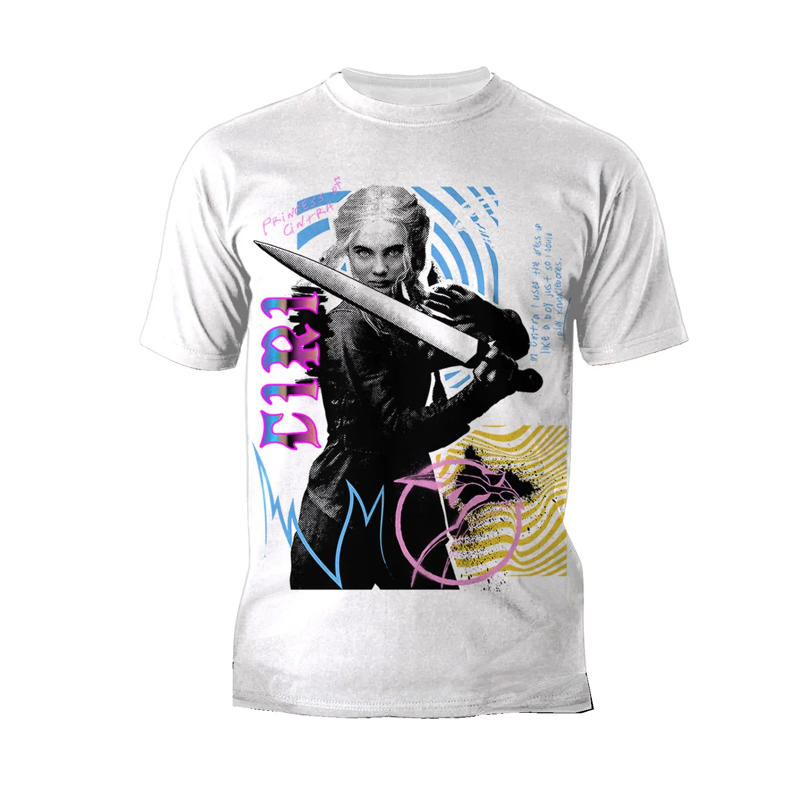 The Witcher Ciri Princess Cintra Official Men's T-Shirt
