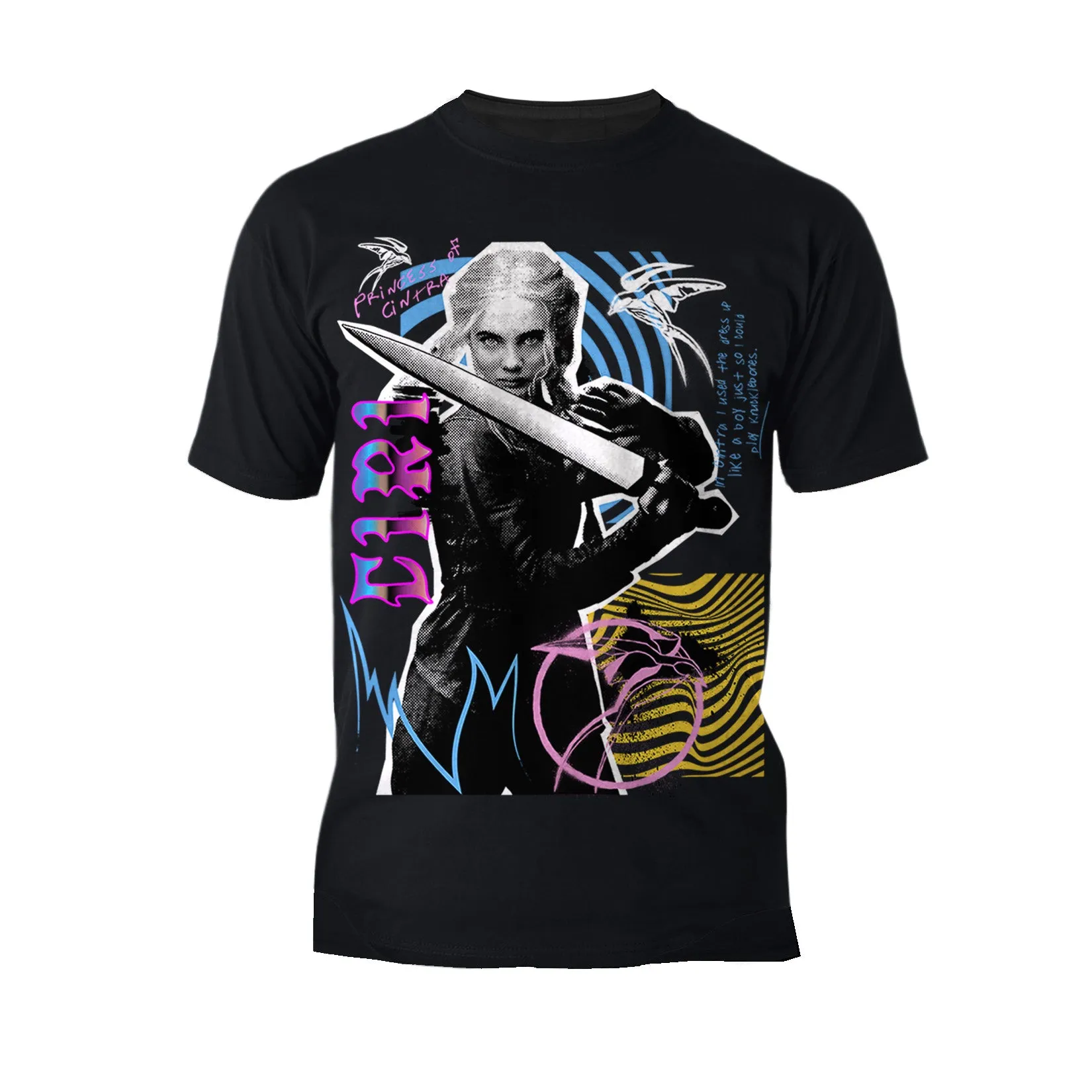 The Witcher Ciri Princess Cintra Official Men's T-Shirt