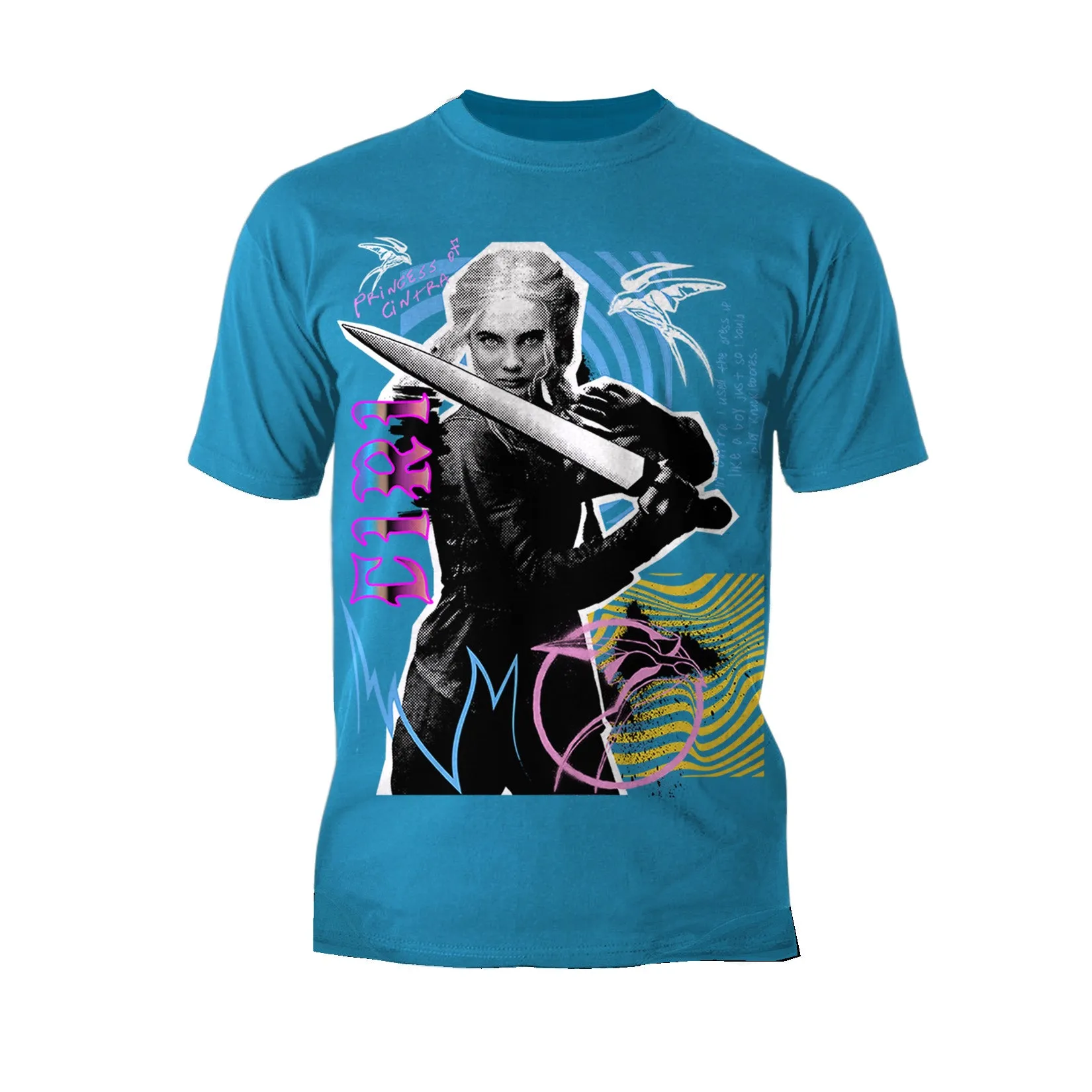 The Witcher Ciri Princess Cintra Official Men's T-Shirt