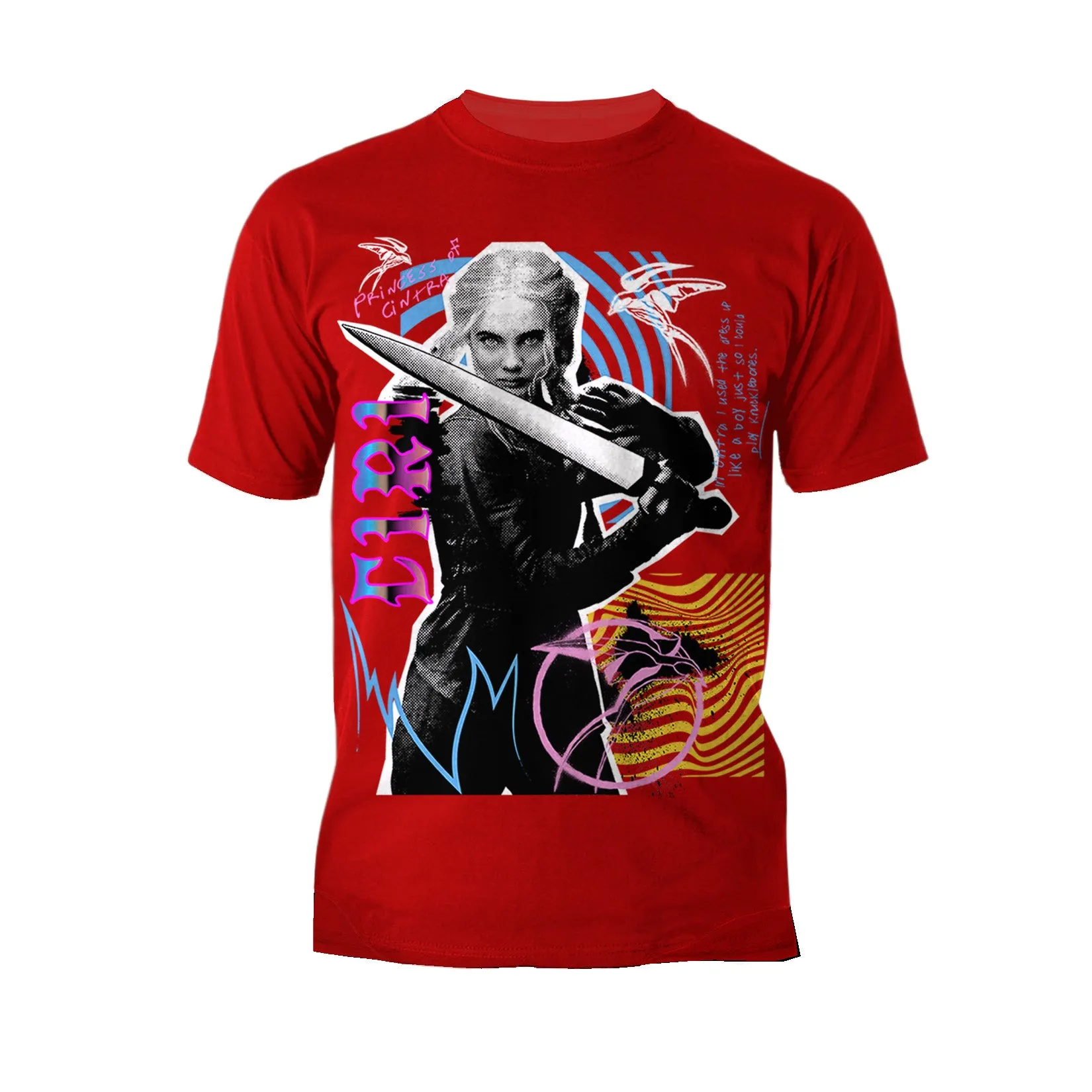 The Witcher Ciri Princess Cintra Official Men's T-Shirt