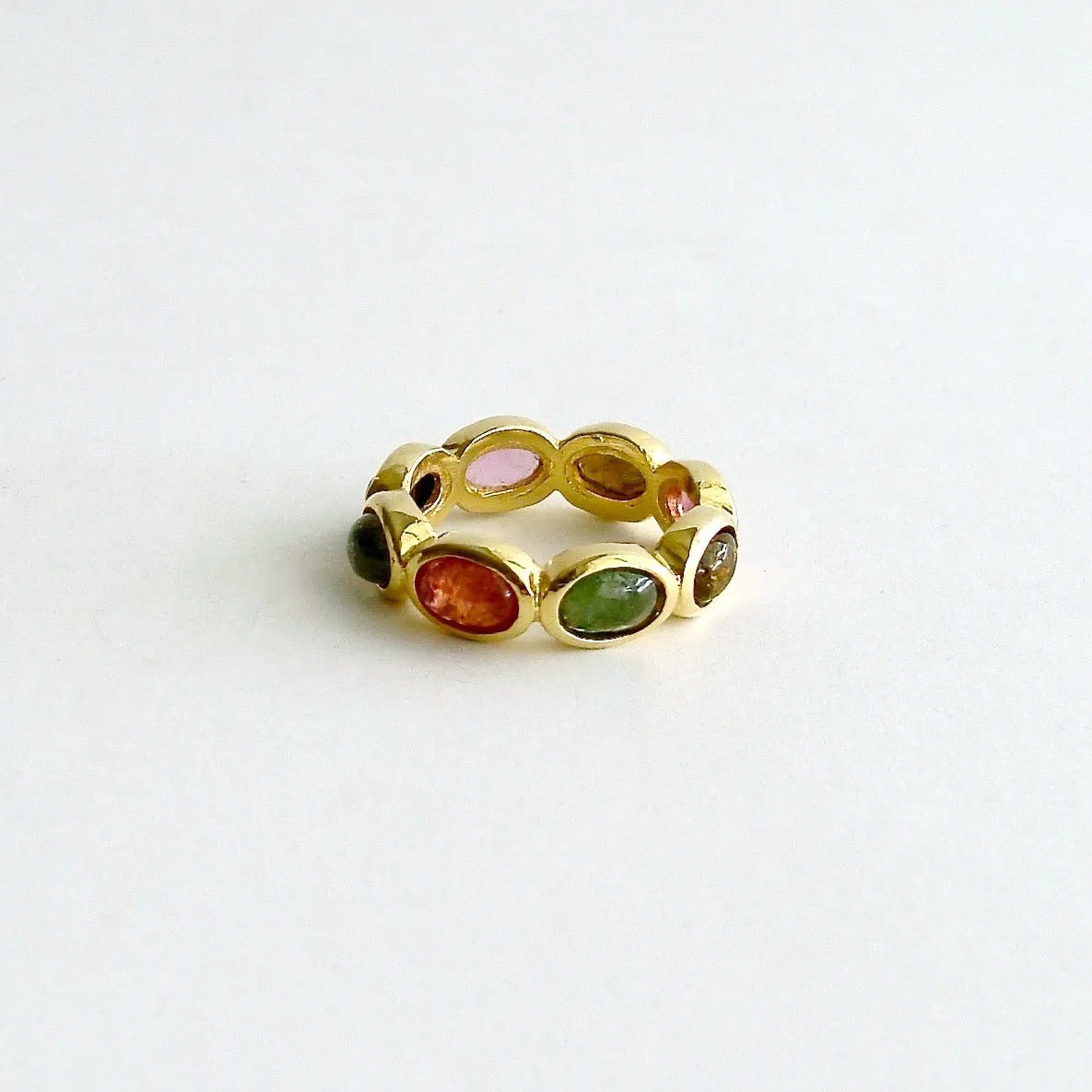 Tourmaline Stacking Ring