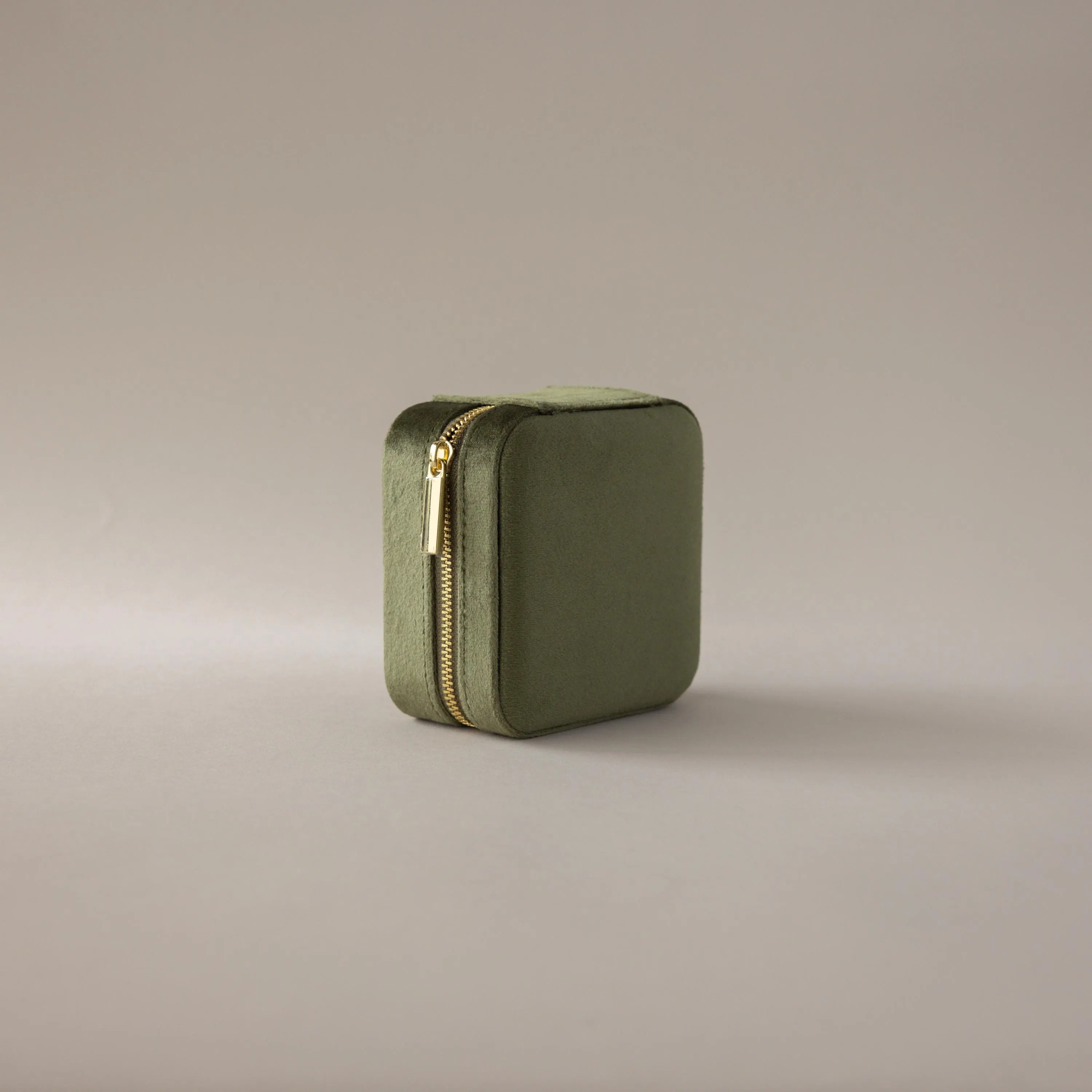 Velvet Mirror Jewelry Box