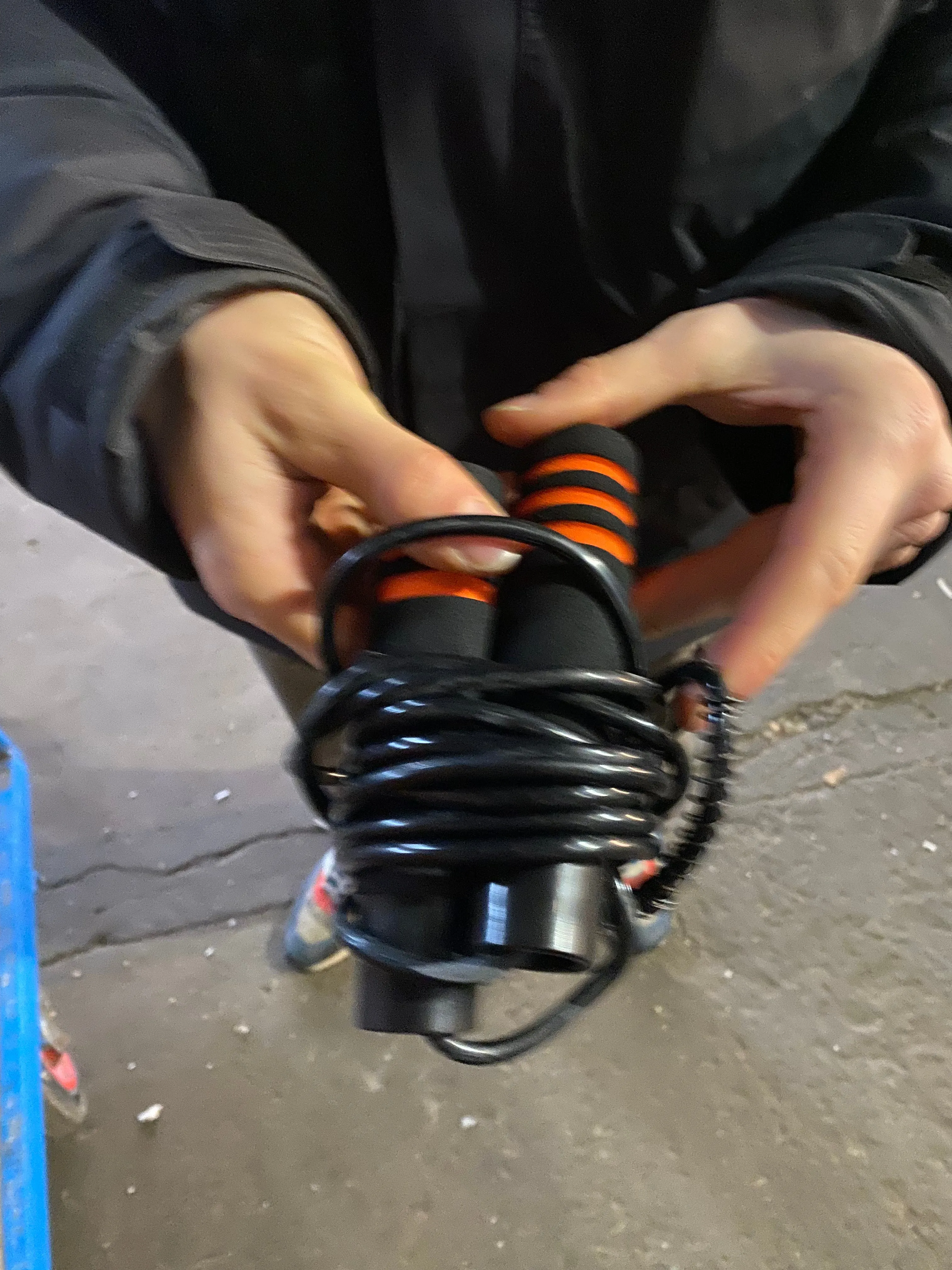 Warehouse finds 1 - Weighted skipping rope
